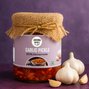 Homemade Garlic Pickle (No Preservatives) | Made the Traditional Way