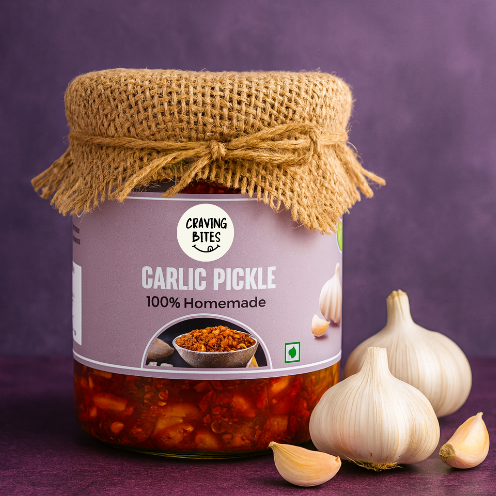 Homemade Garlic Pickle (No Preservatives) | Made the Traditional Way