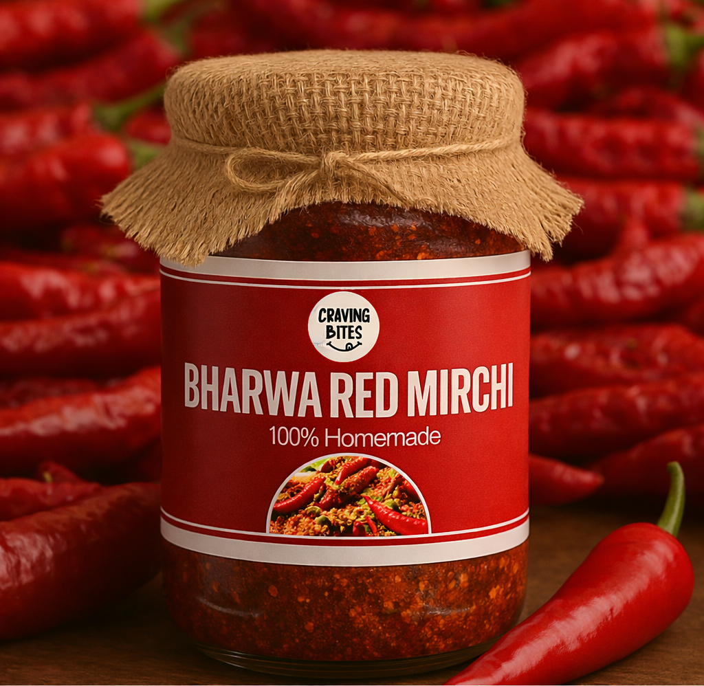 Homemade Bharwa red Mirchi